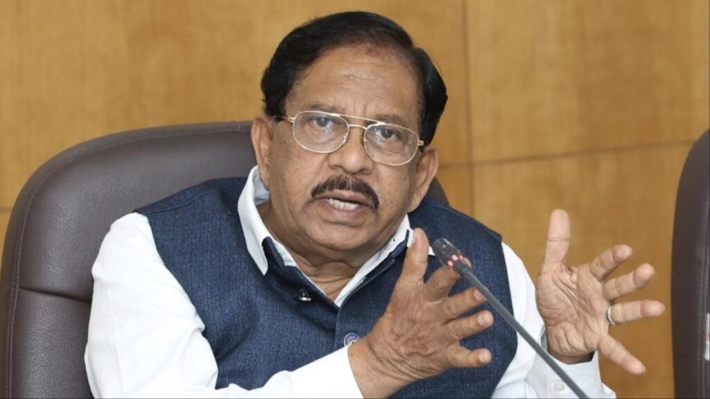 g parameshwara warning