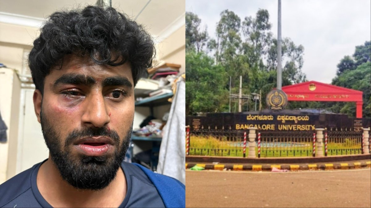 bangalore university student abhishek