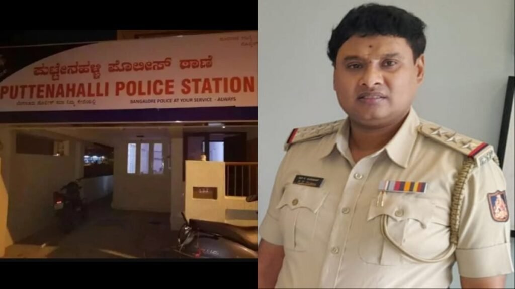 puttenahalli inspector ravi corruption