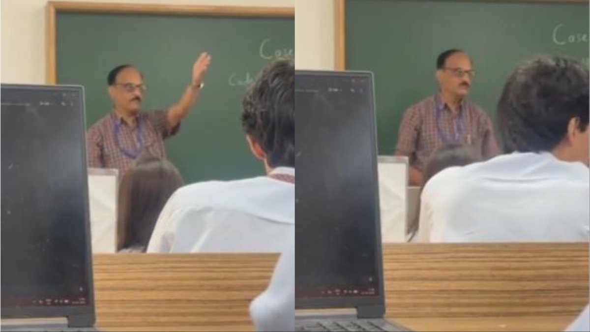 pes university professor suspended